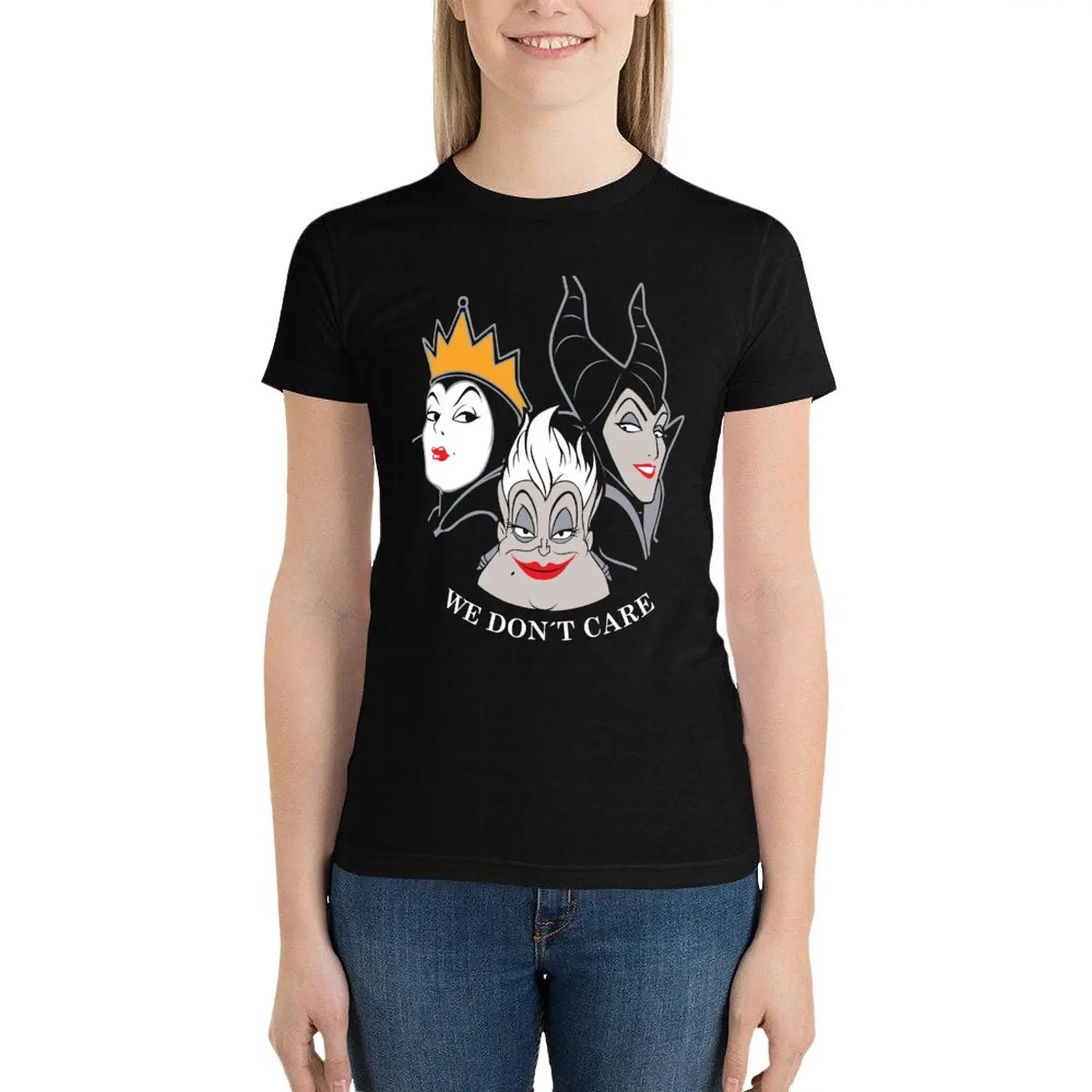 

Villains T-Shirt shirts graphic tees plus size tops animal print shirt for girls Aesthetic clothing t shirts for Women loose fit