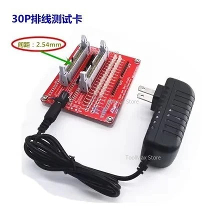 2.54mm 간격의 IDC 8-64p 테스트 보드의 개회로 및 단락 회로 감지