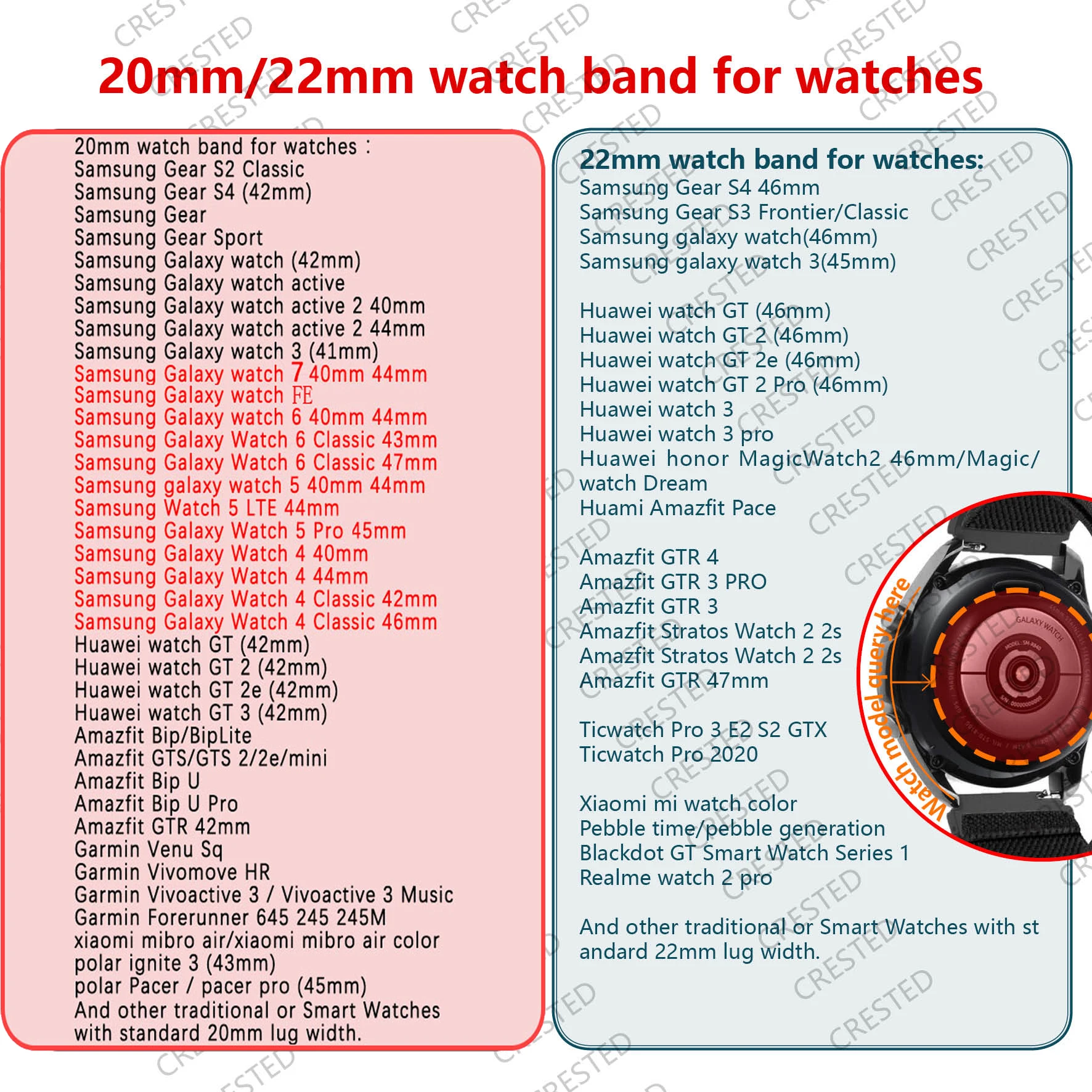 Correa de silicona para Samsung Galaxy Watch, pulsera de 22mm y 20mm para Samsung Galaxy watch 7, 6, 4, classic 5 Pro Active 2, Huawei Watch GT 2,