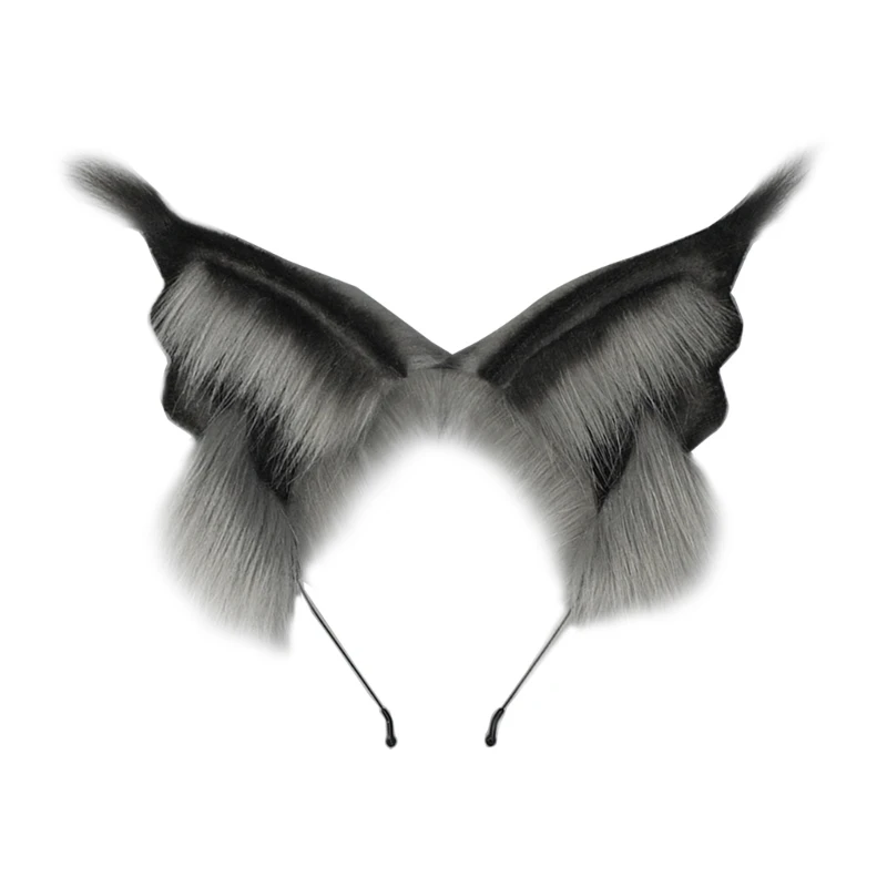 Diadema Con Orejas De Lince Para Niñas – Accesorio De Peluche Para Cosplay, Halloween Y Fiestas