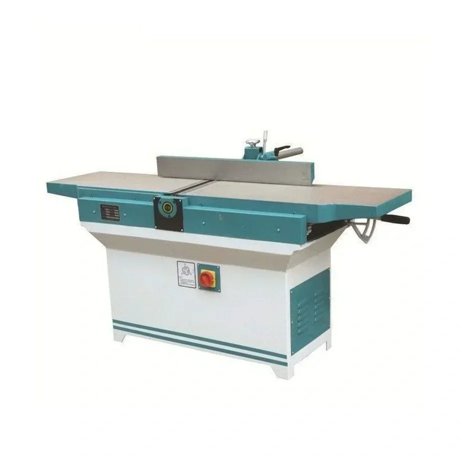 Single sided woodworking planer with automatic thickness and electric surface