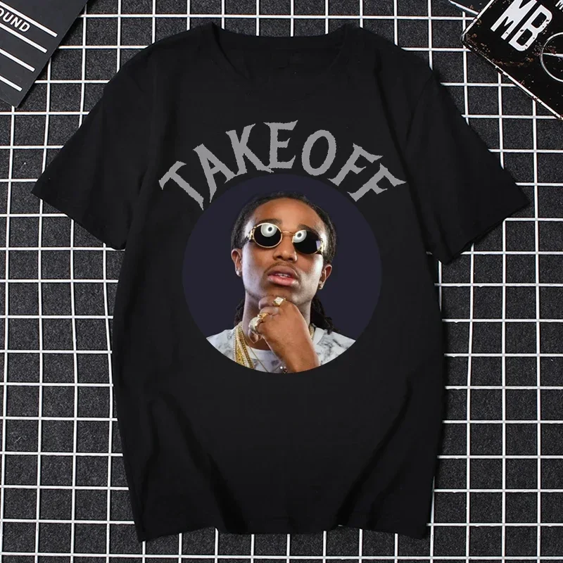 Rock and Roll Rap Band T Shirt Rip Takeoff 1944-2022 Rest In Peace Graphic T Shirts Womne Men Gothic Trending Retro Camisetas