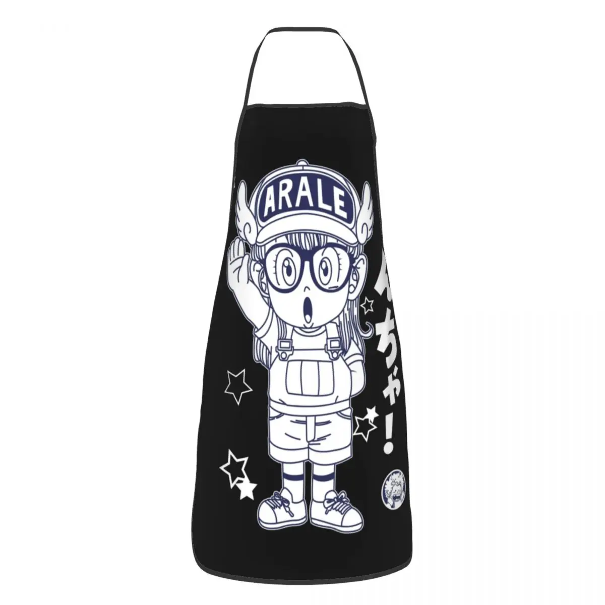 Funny Dr.Slump Arale Norimaki Bib Apron Women Men Unisex Kitchen Chef Anime Manga Tablier Cuisine for Cooking Baking Gardening