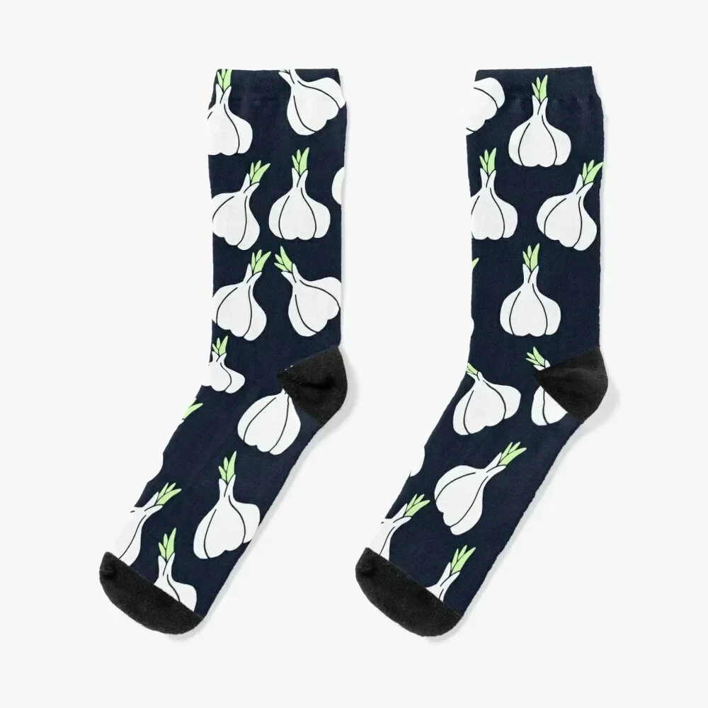 Cute Garlic Socks floral Climbing christmas gift hiking Socks Female Men's cute winter Climbing Girl'S Socks Men's