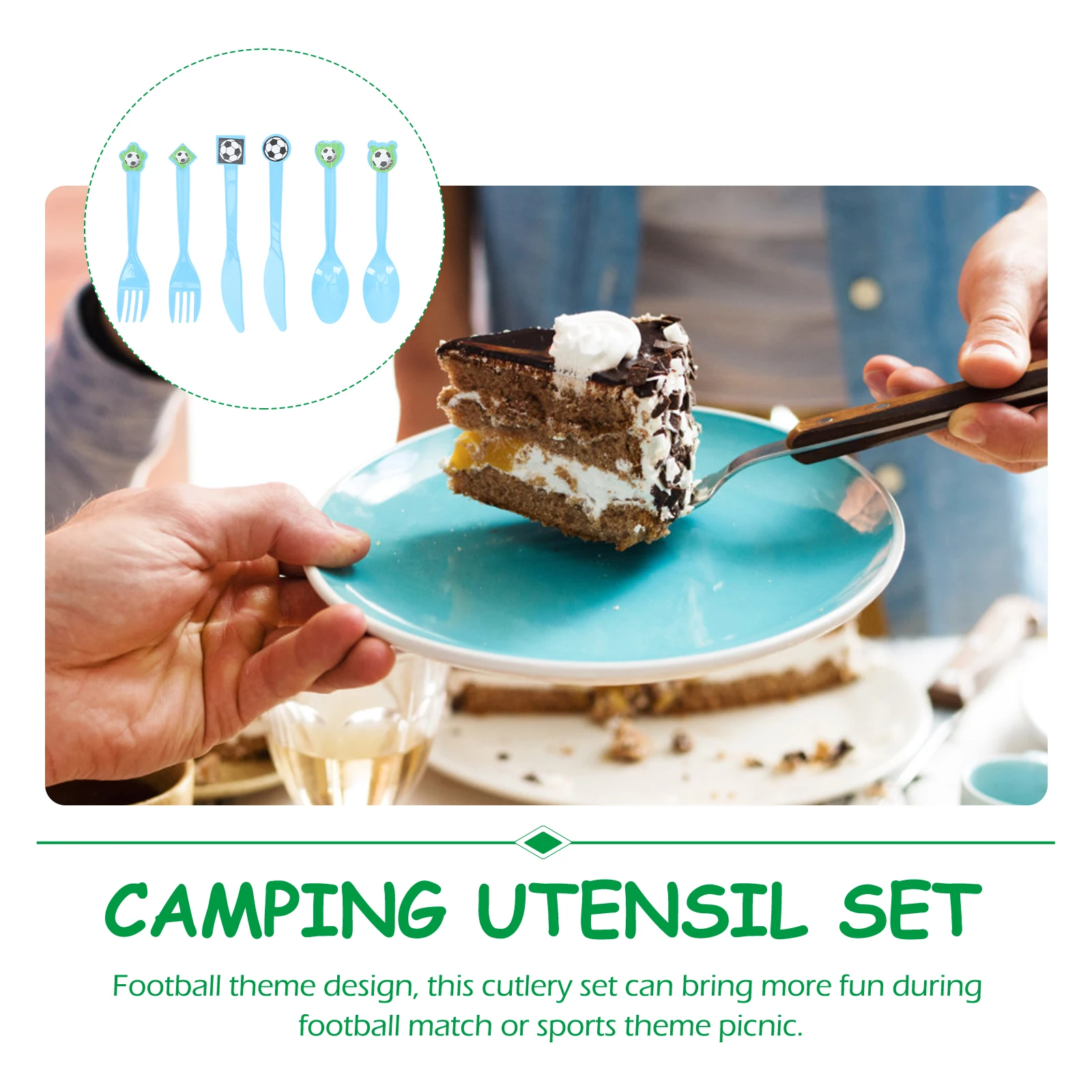 

Include Blue Foldable Gray Lunch Plastic Spoon Reusable Travel Utensils with Case Forks and Spoons