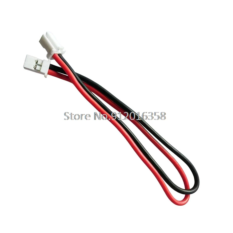 160MM 22AWG Silicone PA2.0 PAP-02V-S male to male harness cable 2.0MM pitch double head customization made