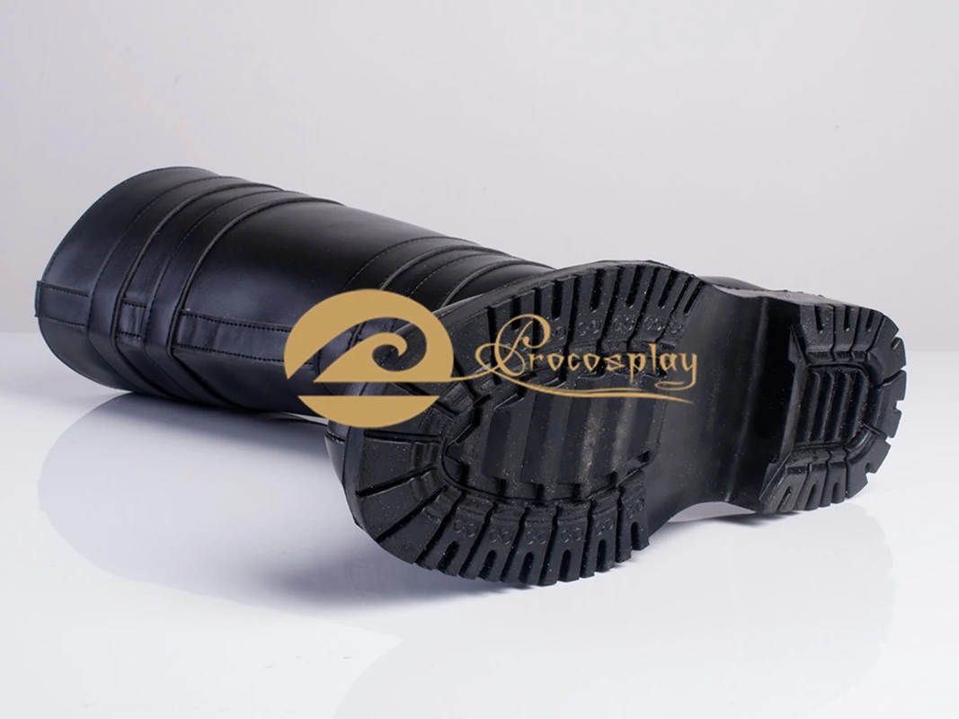 Kylo Cosplay Ren Stiefel Schwarze Schuhe für Männer Halloween Rollenspiel