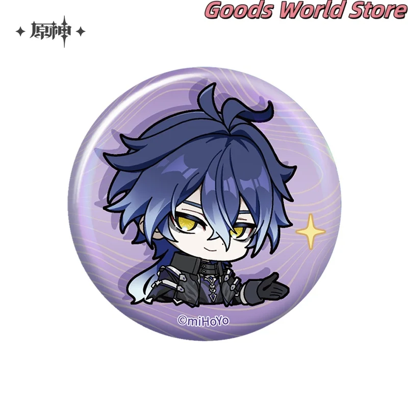 الأصلي Ineffa Flins Lauma Aino شارة Nod-Krai Genshin تأثير تأثيري حلي أنيمي لعبة الكرتون لطيف هدية الهالوين