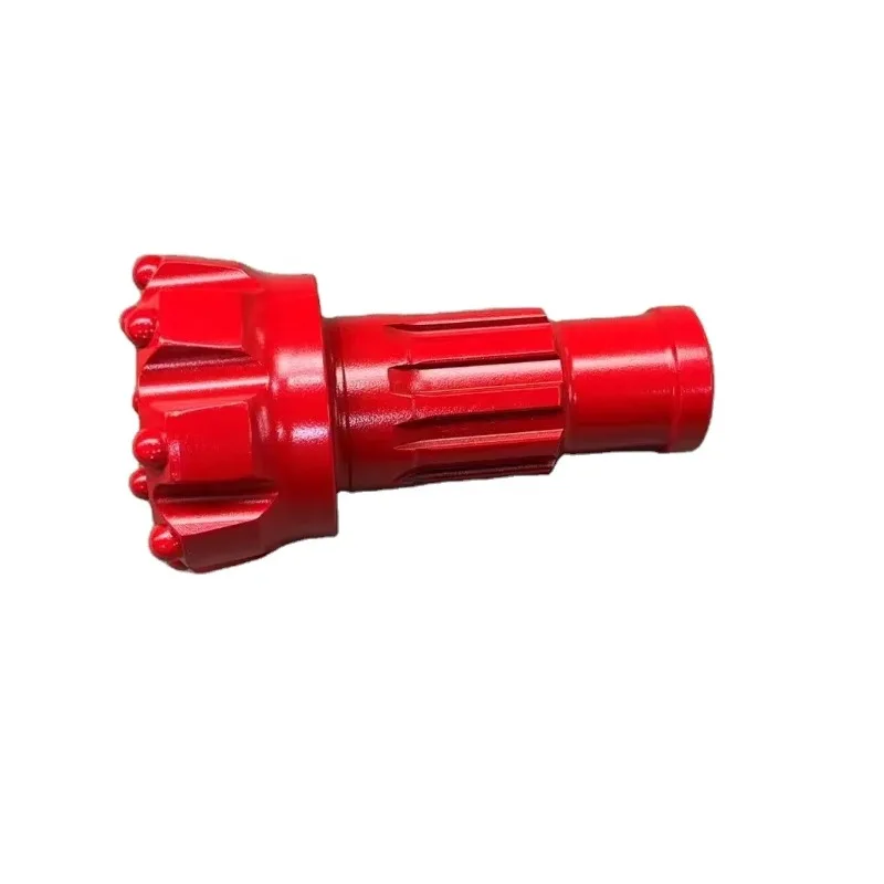 High Quality Forged Carbon Steel DTH Drill Button Bit Ore Mining Deep Well Borehole Blasting High Air Drilling Drilling Tool