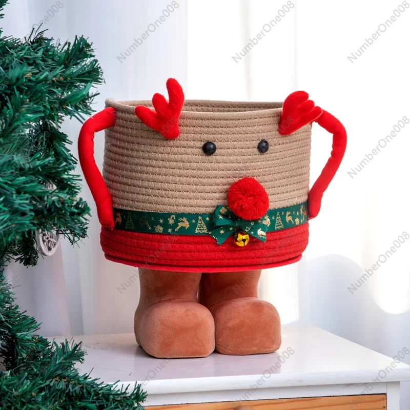 Креативная-настольная-корзина-рождественский-мультфильм-хлопковая-веревка-тканое-ведро-корзина-для-хранения-игрушек-рамка-для-хранения
