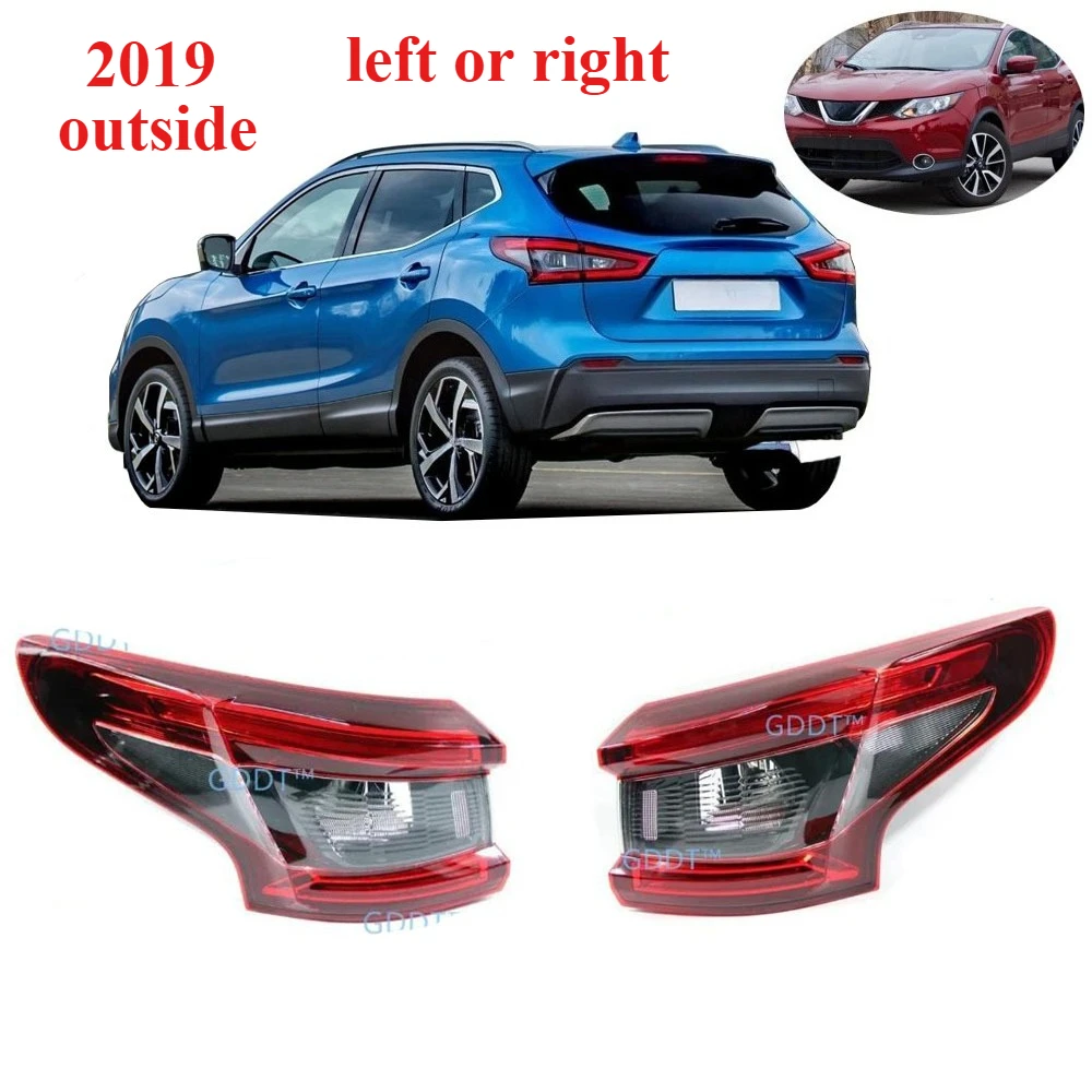 1 Pcs J11 2019 Led Outside Tail Light for Nissan Qashqai Rear Turn Lamp Clearance Warning Lamp for Dualis Accessories