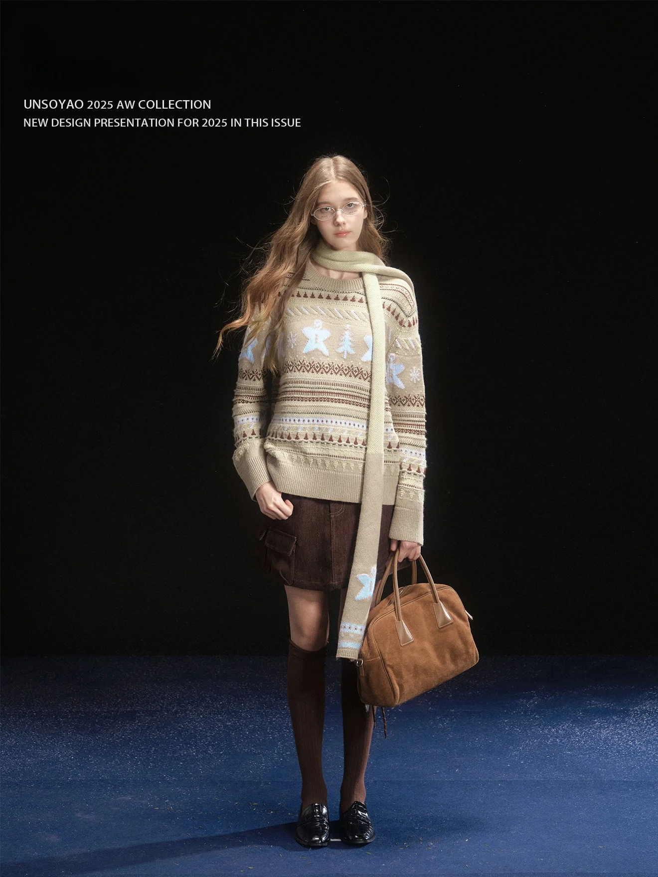 

Теплый кардиган-свитер с 3D-узором «Пряничный снеговик» в стиле Fair Isle для женщин, свободный крой, длинный рукав, для создания новогодней атмосферы