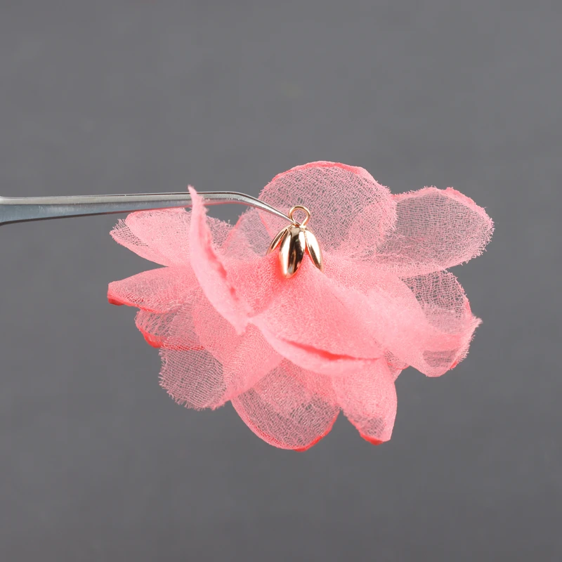 assoonas, F158, Schmuckzubehör, Schmuckherstellungszubehör, handgefertigt, Blumenform, Anhänger, DIY-Ohrringanhänger, 10 Stück/Lot – Detail 3