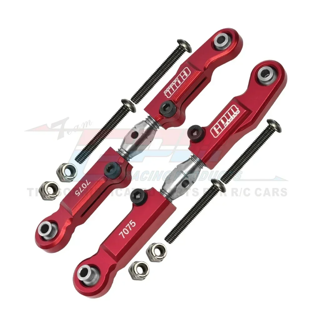 GPM for ARRMA 1/7 FELONY INFRACTION LIMITLESS V2 1/8 TYPHON 6S Metal Stainless Steel Rear Upper Arm Tie Rod AR330214 AR330230