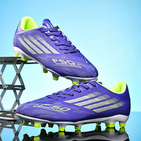 Men Football Boots Society Soccer Shoes High Quality Casual Cleats Outdoor Grass Training Sneaker Long Spikes Football Shoes