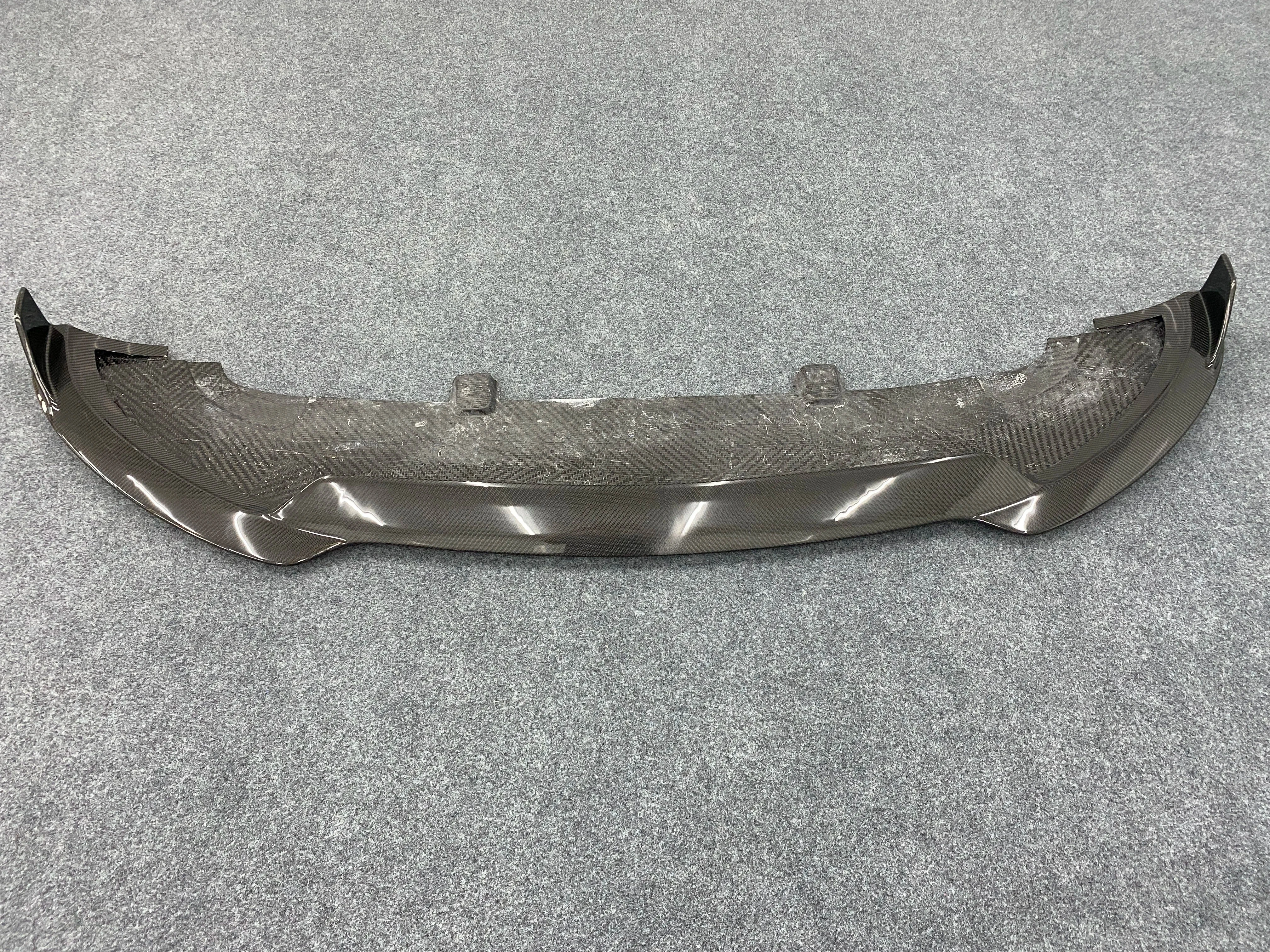 High Quality Dry Carbon Fiber Front Lip for W167 GLE350 Gle450 Gle63 Gle400 2020 Fitment Perfect