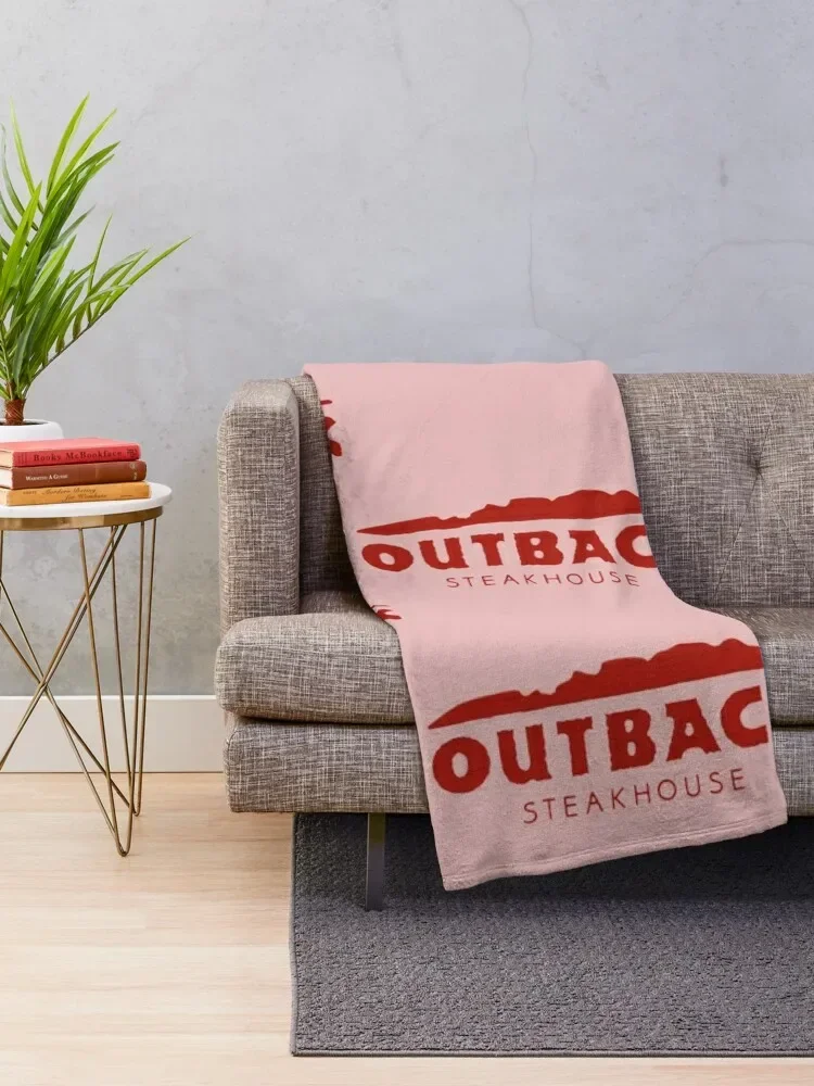 Outback Steakhouse Resto Throw Blanket Blankets For Bed Thin Plaid on the sofa Blankets