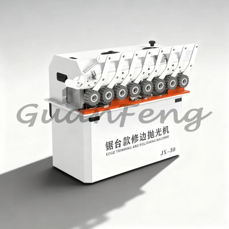 Table‑Mounted Dual‑Function Woodworking All‑in‑One Machine, Edge Bander Trimming Polishing Machine for Home Improvement