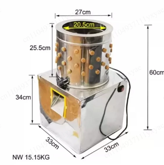 25 type stainless steel fully automatic poultry and bird skinning machine