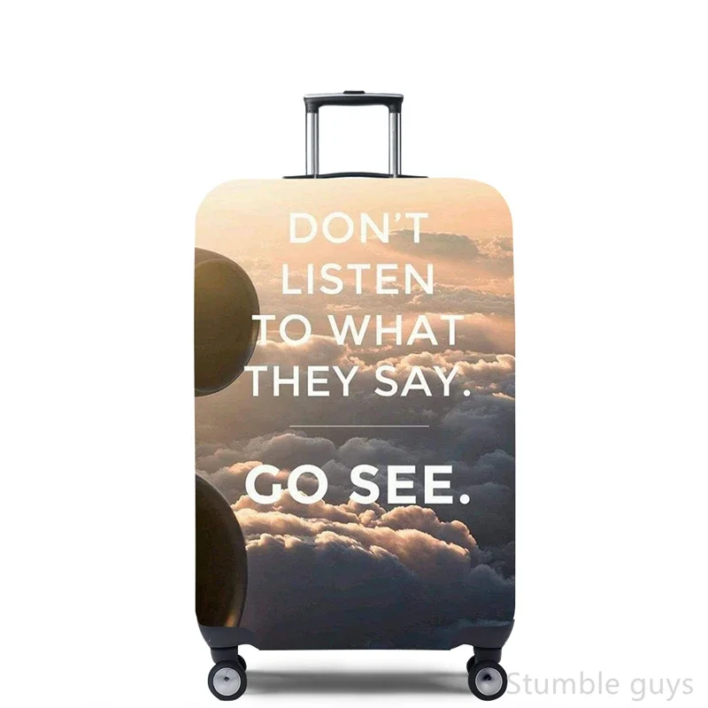 

Прочный эластичный чехол для багажа, защитный, пыленепроницаемый, износостойкий, незаменим для путешествий, 18-32 дюйма