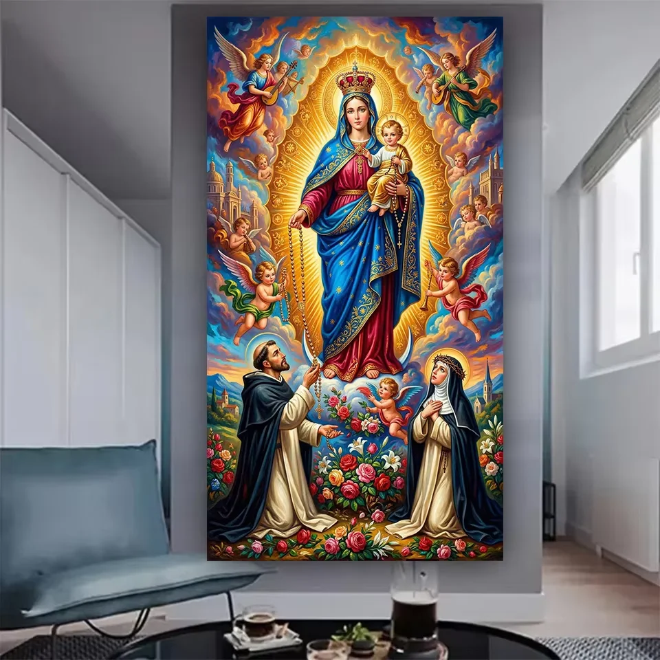 1pc frameless  DIY Large Size  - огляд і ціна Resin Art Mary