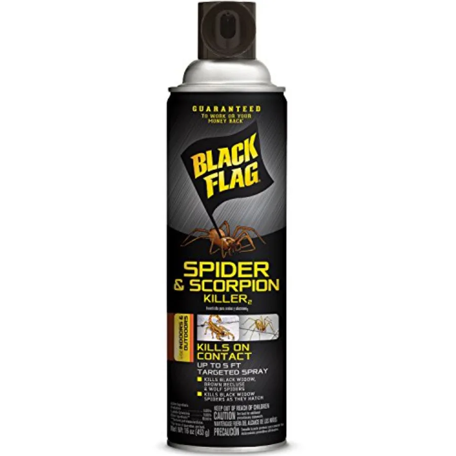 Spider and Scorpion Killer 16 oz, Aerosol Insecticide Spray, 2