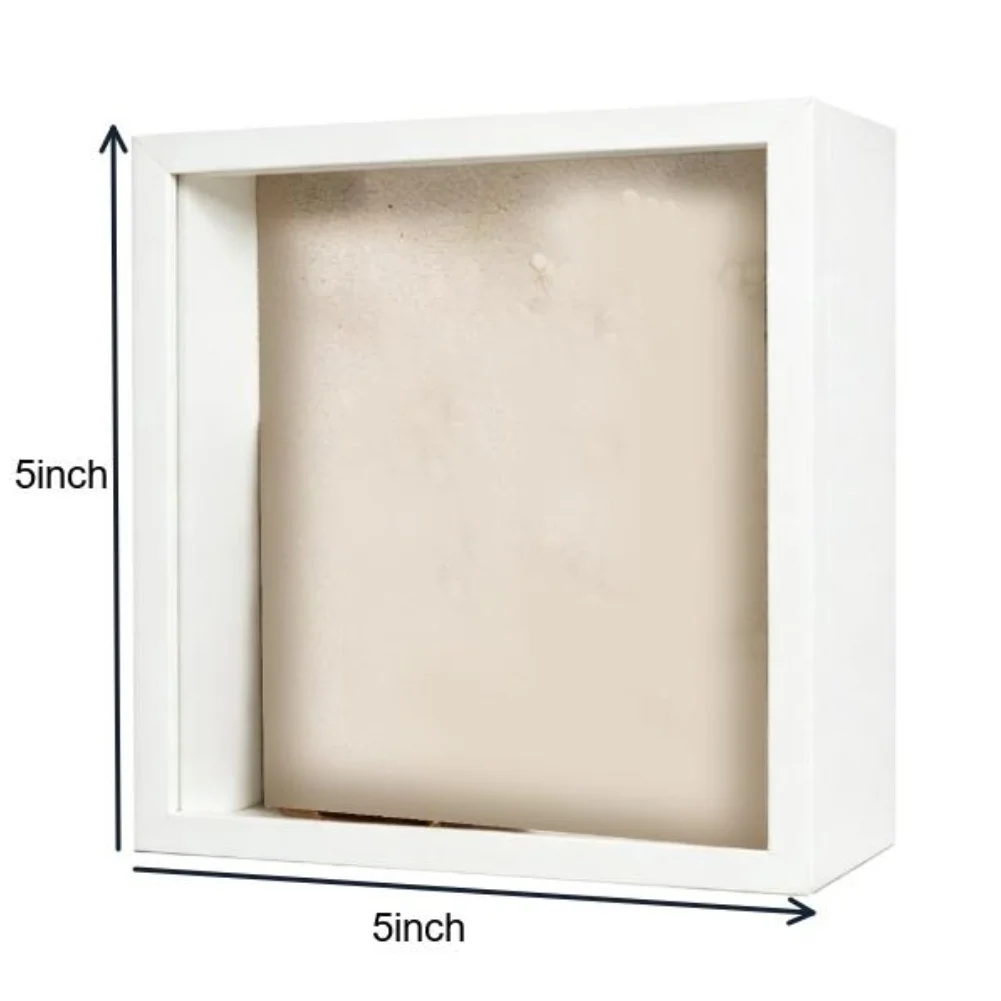 Wooden Shadow Box Frame with Magnetic Closure for Wall Mounting for Displaying Pressed Botany and Sentimental Items