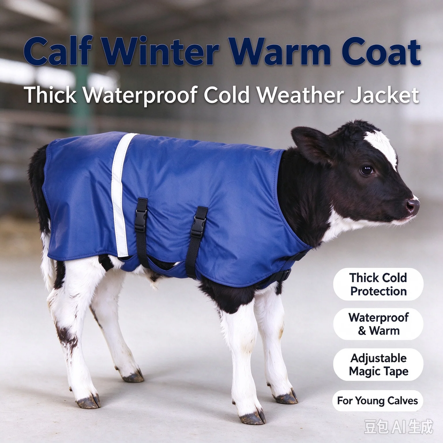 Thick Warm Waterproof Livestock Winter Coat