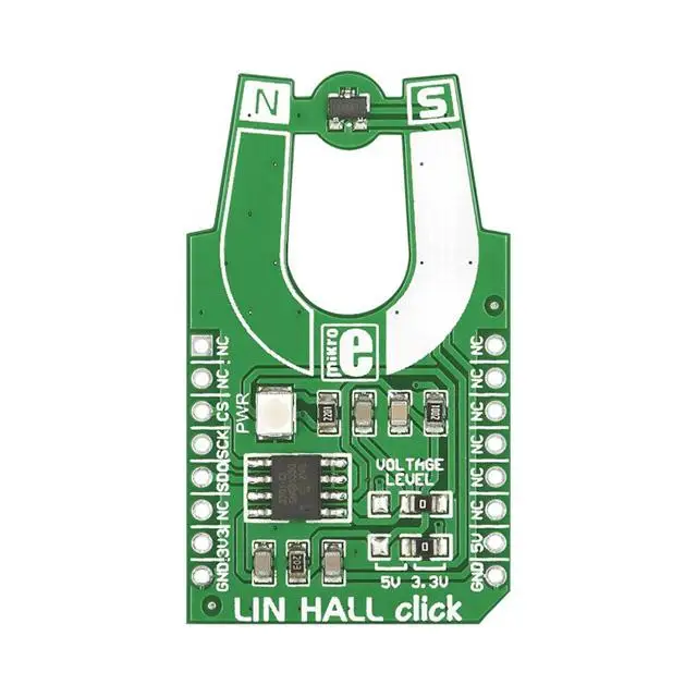 New MIKROE-1648 BOARD LINEAR HALL SENSOR CLICK