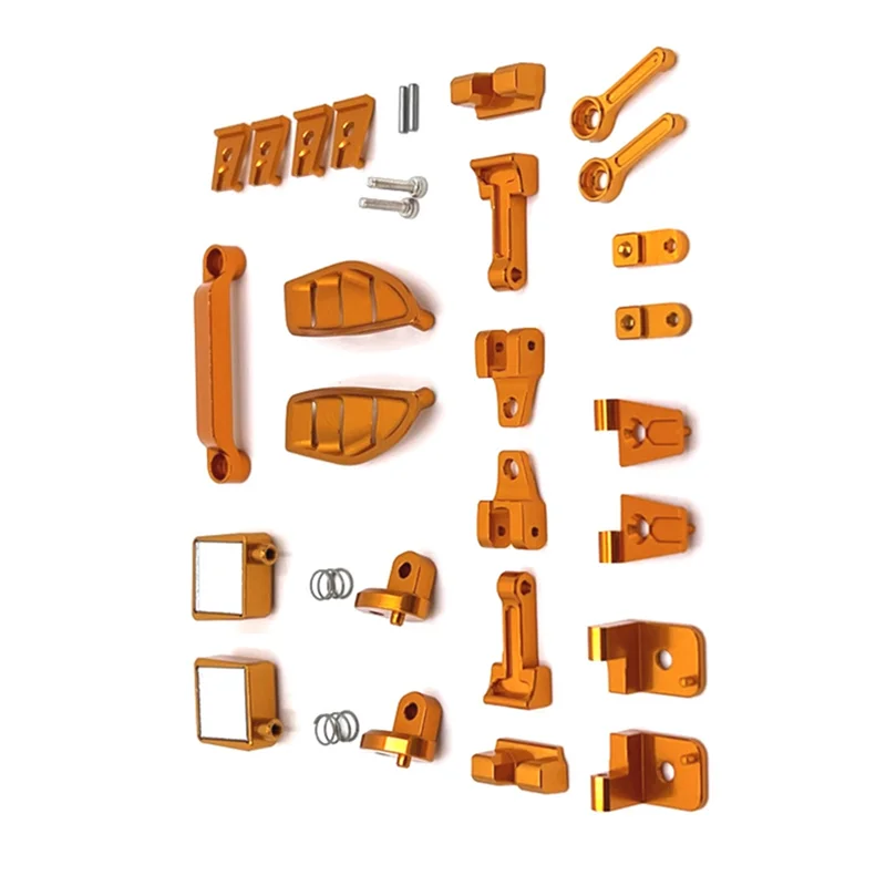 -A25M RC Car Upgrade Car Shell Trim Kit For MJX 1/12 H12Y H12Y+ RC Car Upgrade Accessories Gold