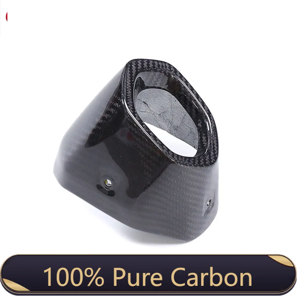Exhaust Cap For BMW R1300GS 2024 2025 2026 100% Real Dry Carbon Fiber Motorcycle Parts Accessories Fairing Kits