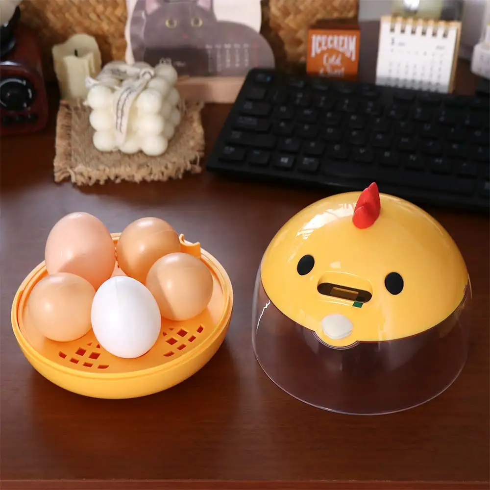 Transparent Window Eggs Incubator Automatic Temperature Control Humidity Control Eggs Hatcher Machine Sturdy Low Noise