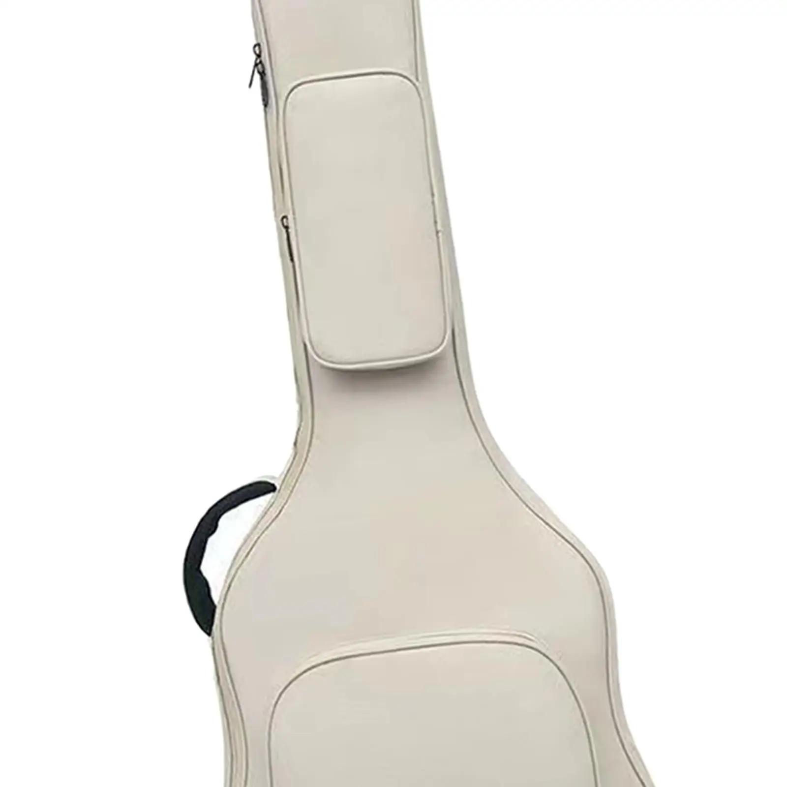 Bolsa de guitarra acústica con bolsillos, correa de hombro ajustable para bajo, 41 pulgadas