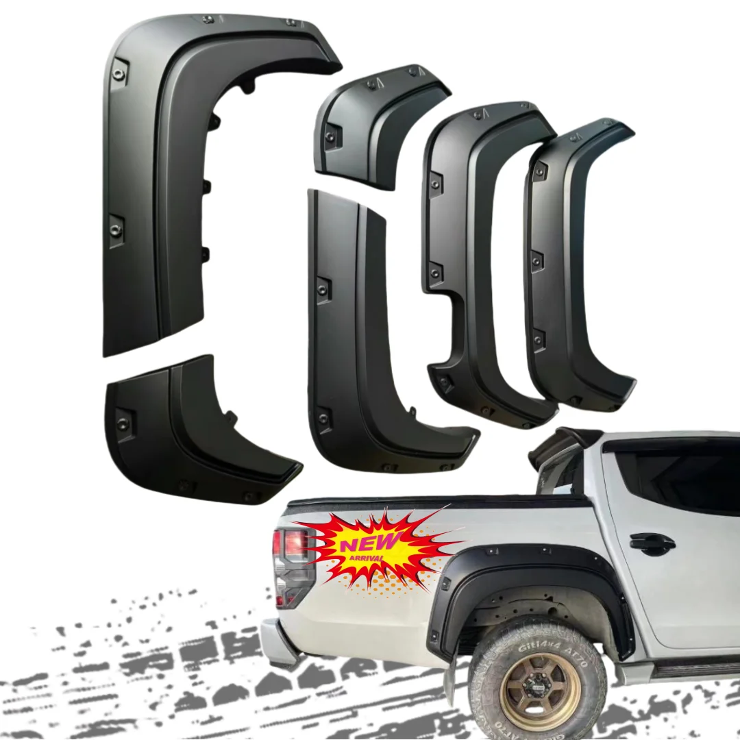 

Modification Matte Black Modify Fender Flare for L200 Exterior Accessories Triton 2019 Wheel Eyebrow Trim Covers 2024 Design
