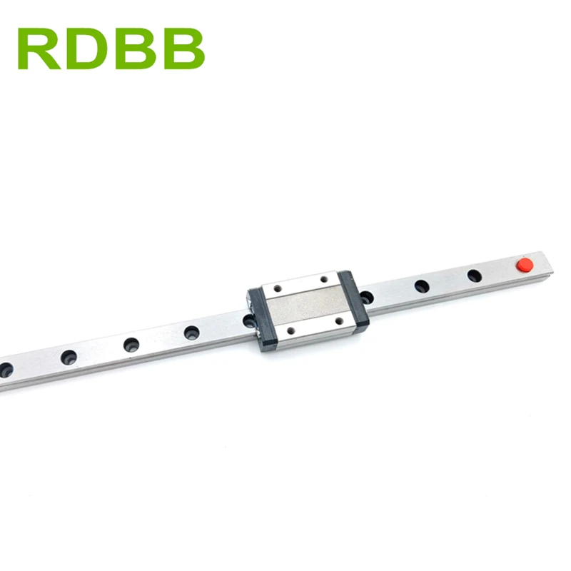 NEW 9mm Linear Guide MGN9 100 150 200 250 300 350 400 450 500 550 600 700 mm linear rail + MGN9H or MGN9C block 3d printer CNC