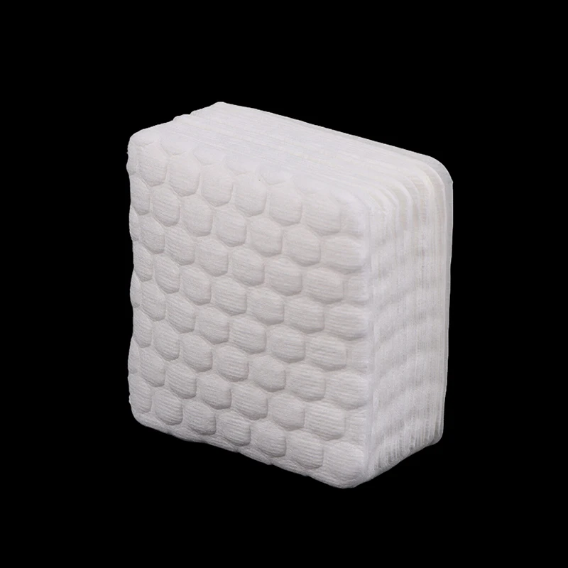 職業綿 100% パッド 200/500 個ネイルワイプ糸くずの出ないネイルコットンジェルポリッシュリムーバーネイルアートクリーニングツール