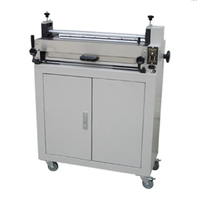 Electric Hot Glue Coating Machine Gluing Machine Special For Paper Double Side Gluing 500mm Width