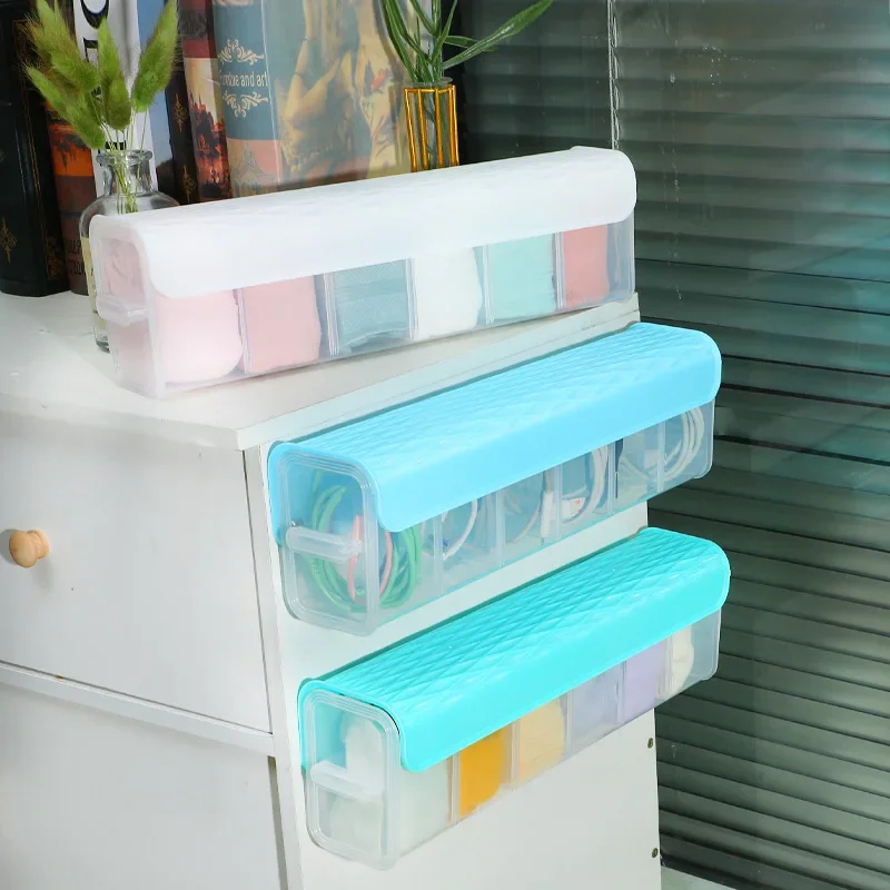 Wall Hanging Transparent Underwear Panties Storage Box Socks Storage Box Closet Organizer Bedroom Storage Organizer