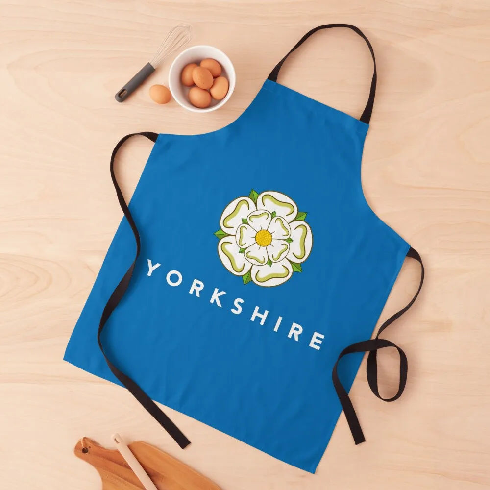 

Yorkshire Rose Apron Custom japanese woman cooks clothes For Home Accessories Apron