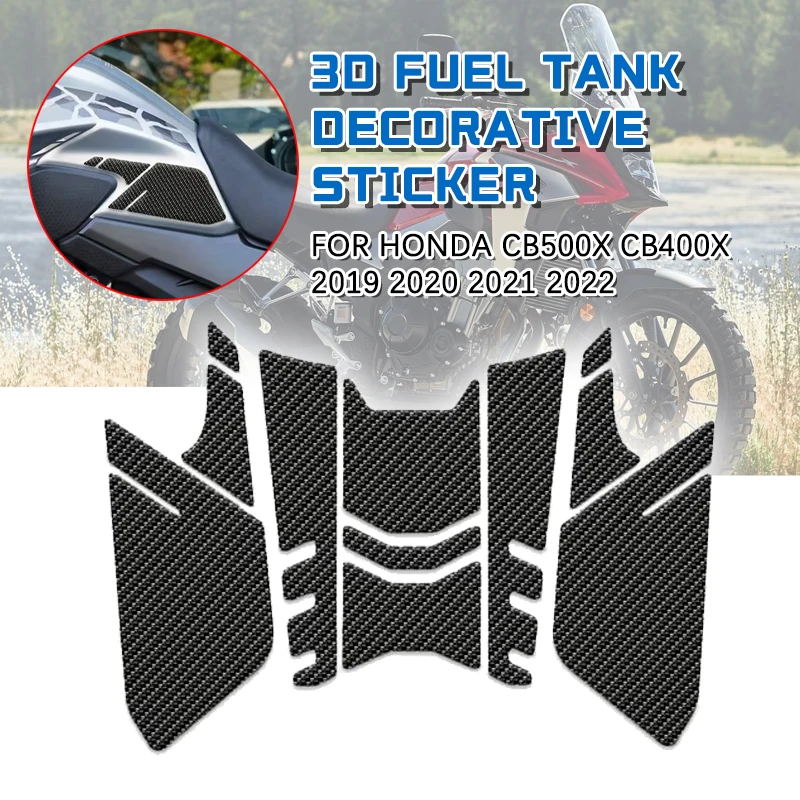 For Honda CB500X cb400x CB 500 400x2019 2020 2021 2022 motorcycle anti slip fuel oil tank pad protector side knee grip sticker