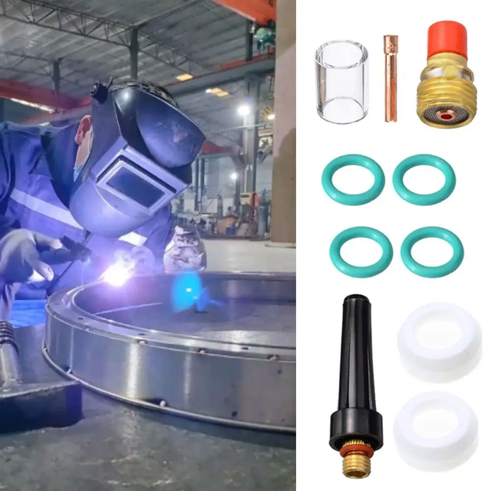 

Сменный комплект сварочной горелки «сделай сам», профессиональные высокотемпературные сварочные кварцевые насадки, сварочные инструменты TIG