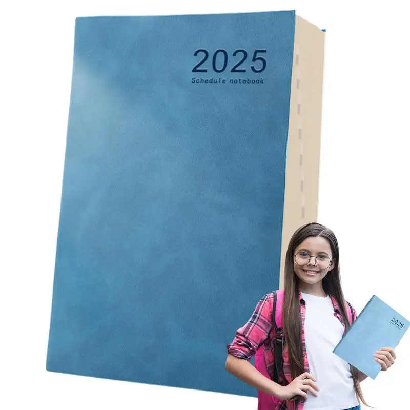 Time Management Planner Calendar 8X6Inches Calendar Notebook 340Page Daily Planner Time Management Weekly And Yearly Planner