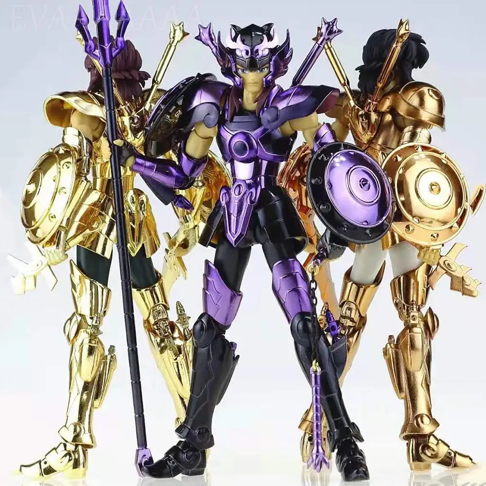 MST Saint Seiya Myth Cloth EXM/EX Libra Dohko With Dragon Shiryu Head Metal Armor Weapon Gold Knight of the Zodiac Action Figure