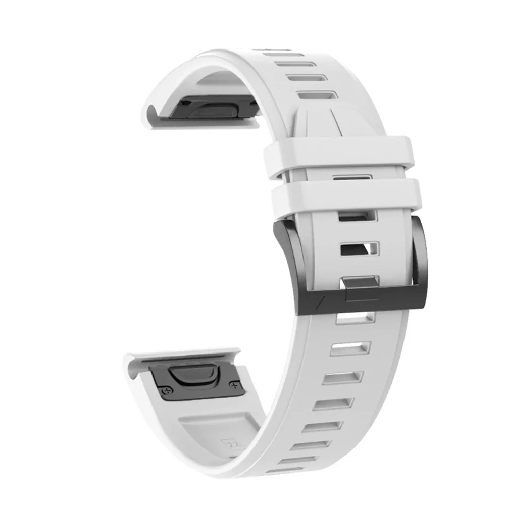 Sport siliconen band voor Garmin Fenix 8 Pro 47 mm 51 mm E 7 7X/Epix Pro/6 6X/Enduro 3 Zachte armband 22/26 mm Quickfit officiële band
