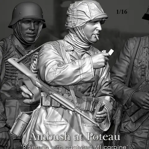 1/16 स्केल रेज़िन फिगर असेंबल्ड मॉडल किट इतिहास सैन्य शौक लघु धूम्रपान सैनिक अनअसेम्बल और अनपेंटेड 10 best sales राल बस्ट मॉडल - №6