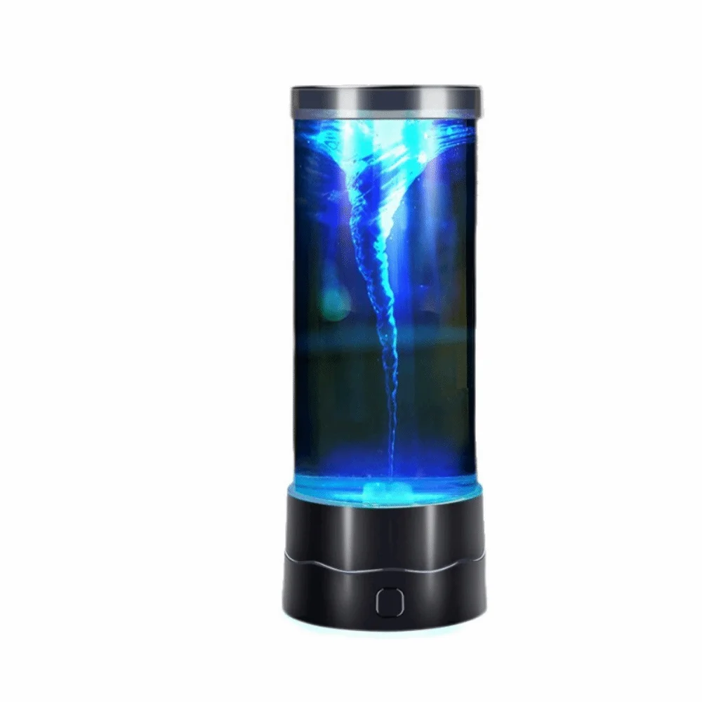 

Многоцветная лампа-трансформер «Торнадо» с 7 режимами, мини USB, расслабляющий свет, атмосферная лампа, популярная сенсорная лампа