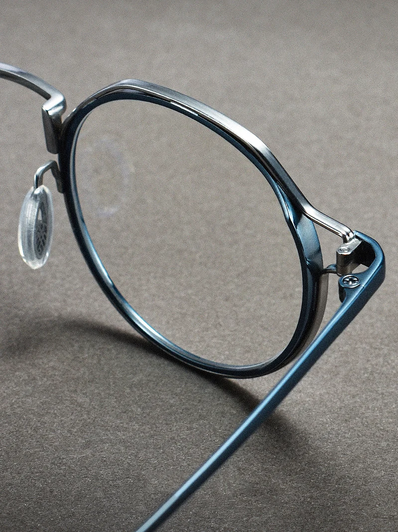 Japanese Pure Titanium Round Glasses Frame Men Women Brand Designer Handmade Optical Eyeglasses Vintage Prescription Eyewear