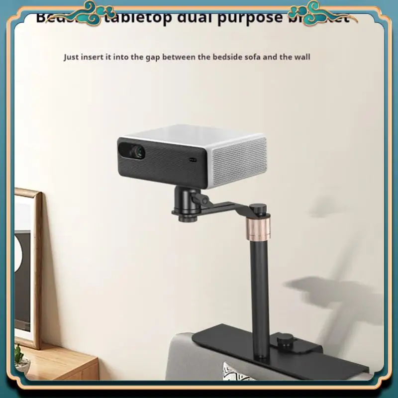 (New)-Projector Stand Bed Sofa Metal Holder Table Projector Holder  Wall Mount Retractable Bracket Universal Support