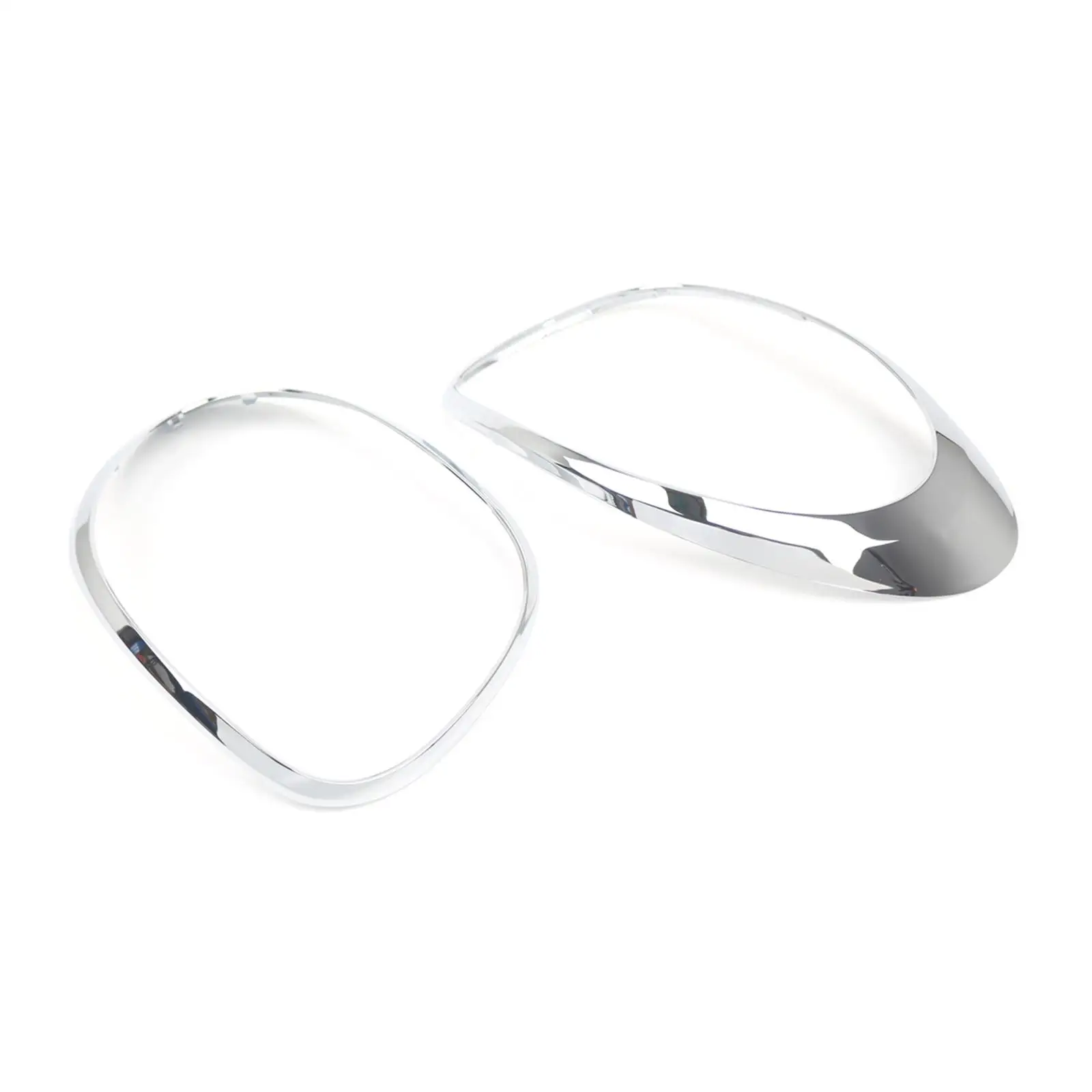 

Car Rear Light Surround Frame Silver for FIAT 500L 2014 to 2020 Fitment 68235995AA 68235996AA Easy Fit Plastic Accessory