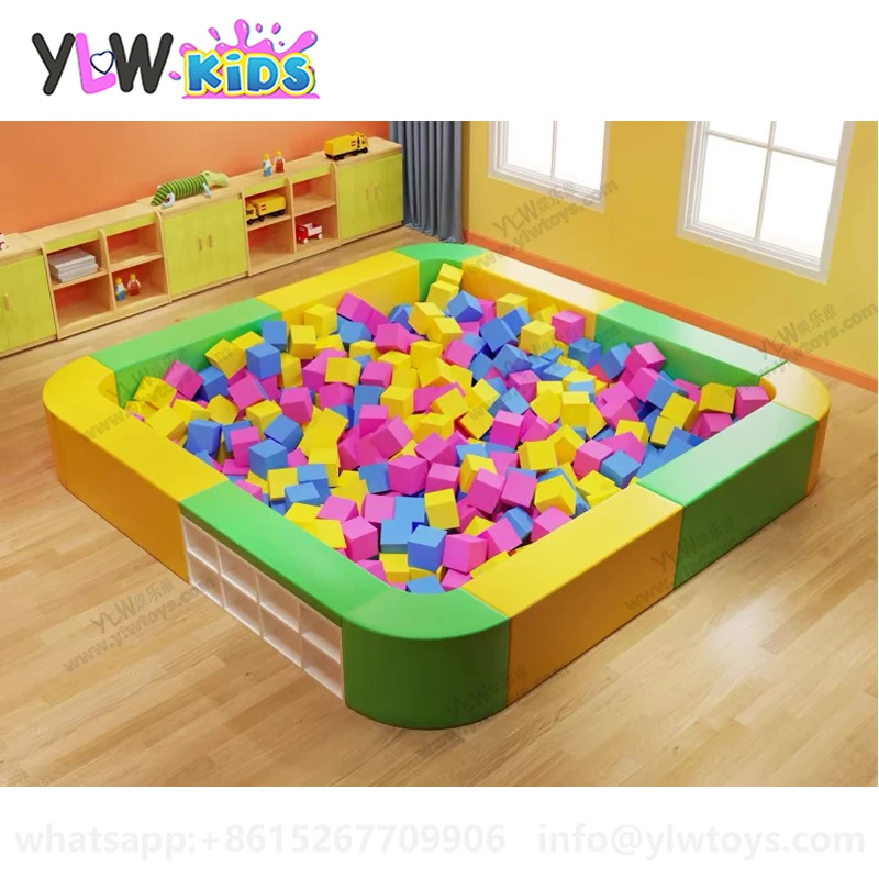 YLWCNN Kid Ball Pit Baby Play Equipment Soft Ball Pool Play Set Infant Soft Play Area Customized made